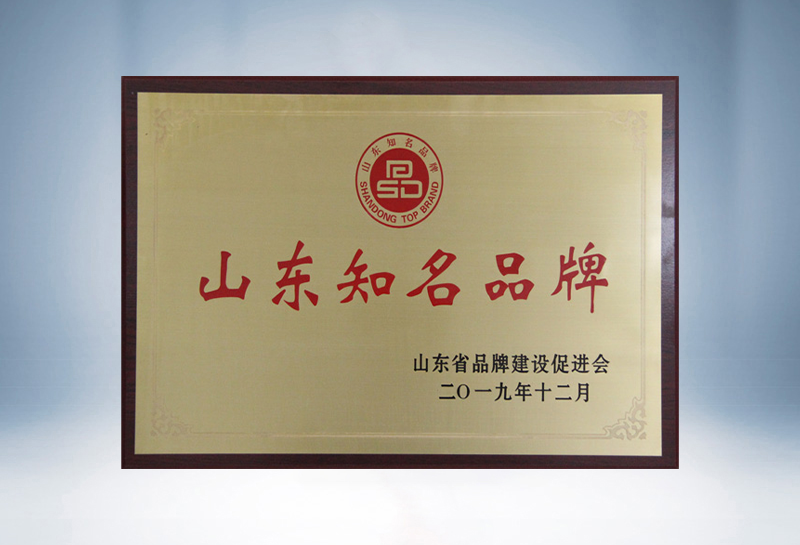 Famous Brand in Shandong