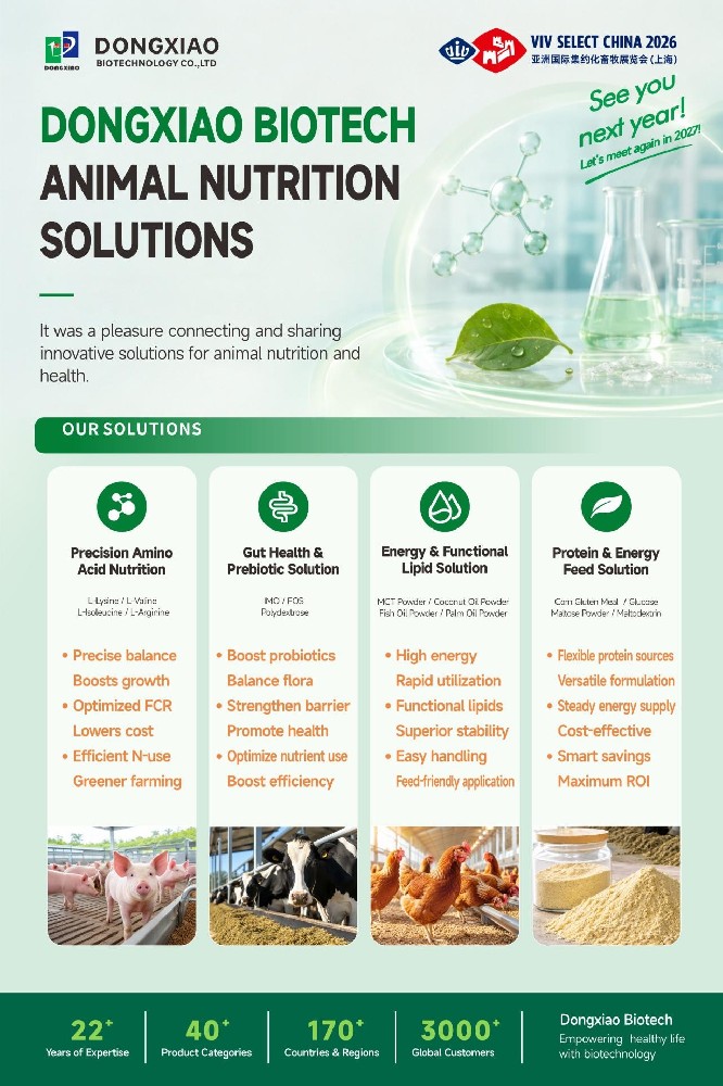 DONGXIAO BIOTECHANIMAL NUTRITION SOLUTIONS